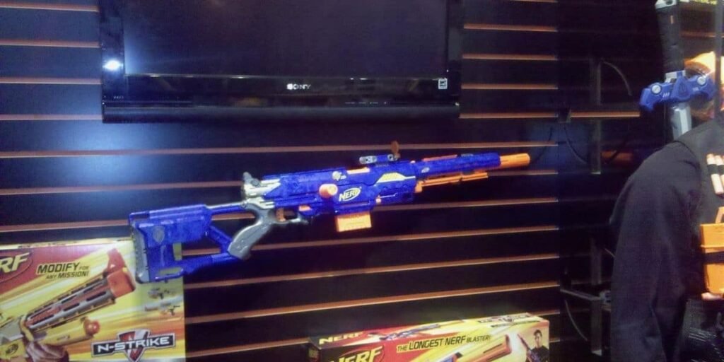 Nerf sniper gun