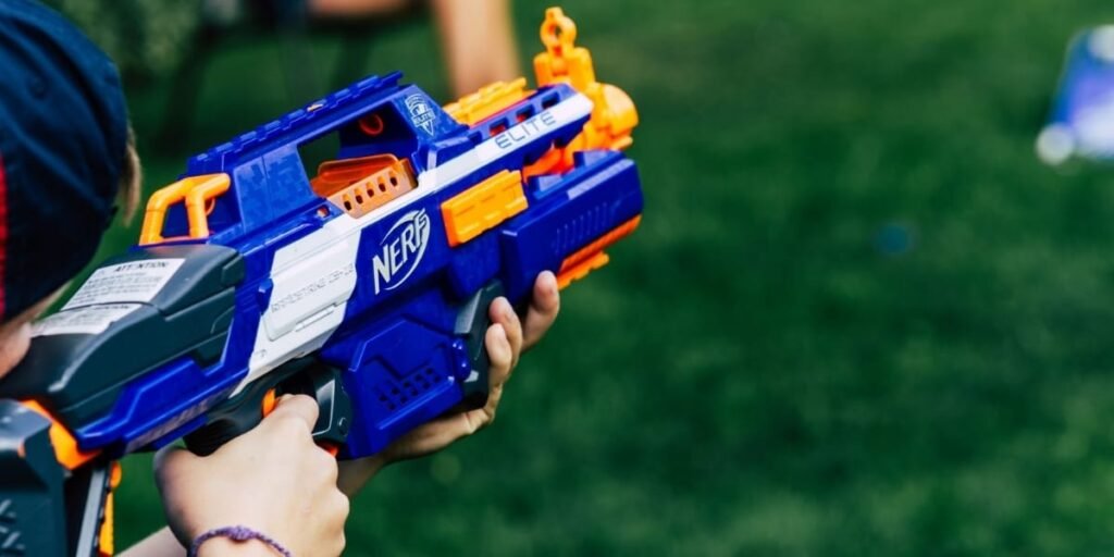 Nerf blaster- shooting object