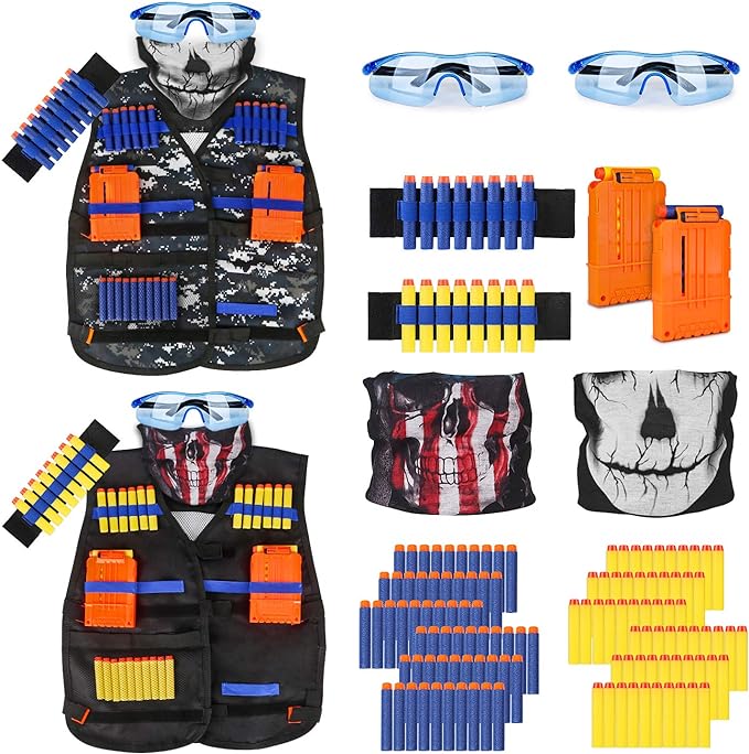 Kids Tactical Vest Kit for Nerf Guns Series